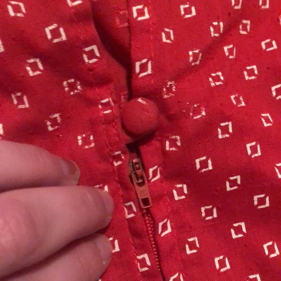 ♥️Vintage Red Dress♥️ - Picture 4 of 5